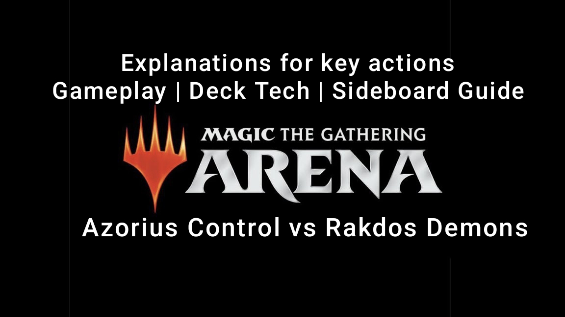 Топ 1634 Azorius Control Vs Топ 794 Rakdos Demons | Пионер | Mythic Rank | MTG Arena | МТГ Арена
