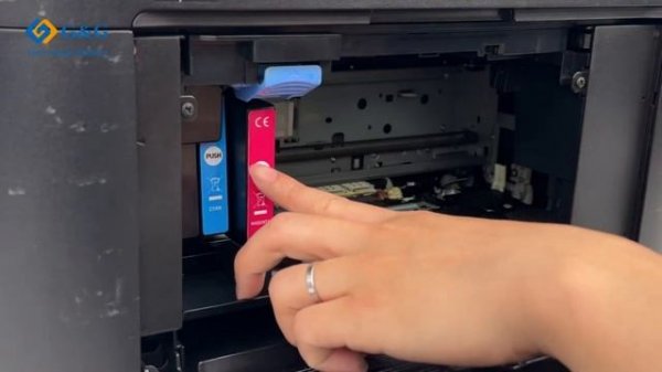 Установка картриджей G&G PGI-2100XL-PGI-2400XL для Canon