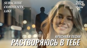 Растворяюсь в тебе. Новая песня. Музыка 2025. Аудио клип. Красивая современная музыка. Music free