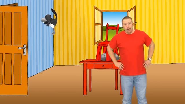 At home. Radio, table, chair and carpet English for Children English for Kids смотреть онлайн