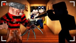 ФРЕДДИ КРЮГЕР ПРОТИВ.? Тетрадь Смерти [Часть 2]- Страшилки Майнкрафт