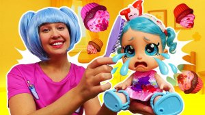 Ой-ой! Кексы упали на Джессикейк! 😭🧁 Волшебная коляска спешит на помощь!