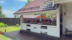 На даче после грозы. Красоты нашего Байкала с  сапборда