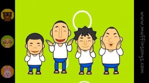 Muffin Songs - My Eyes Nose Mouth Ears   - nursery rhymes & children songs with lyrics