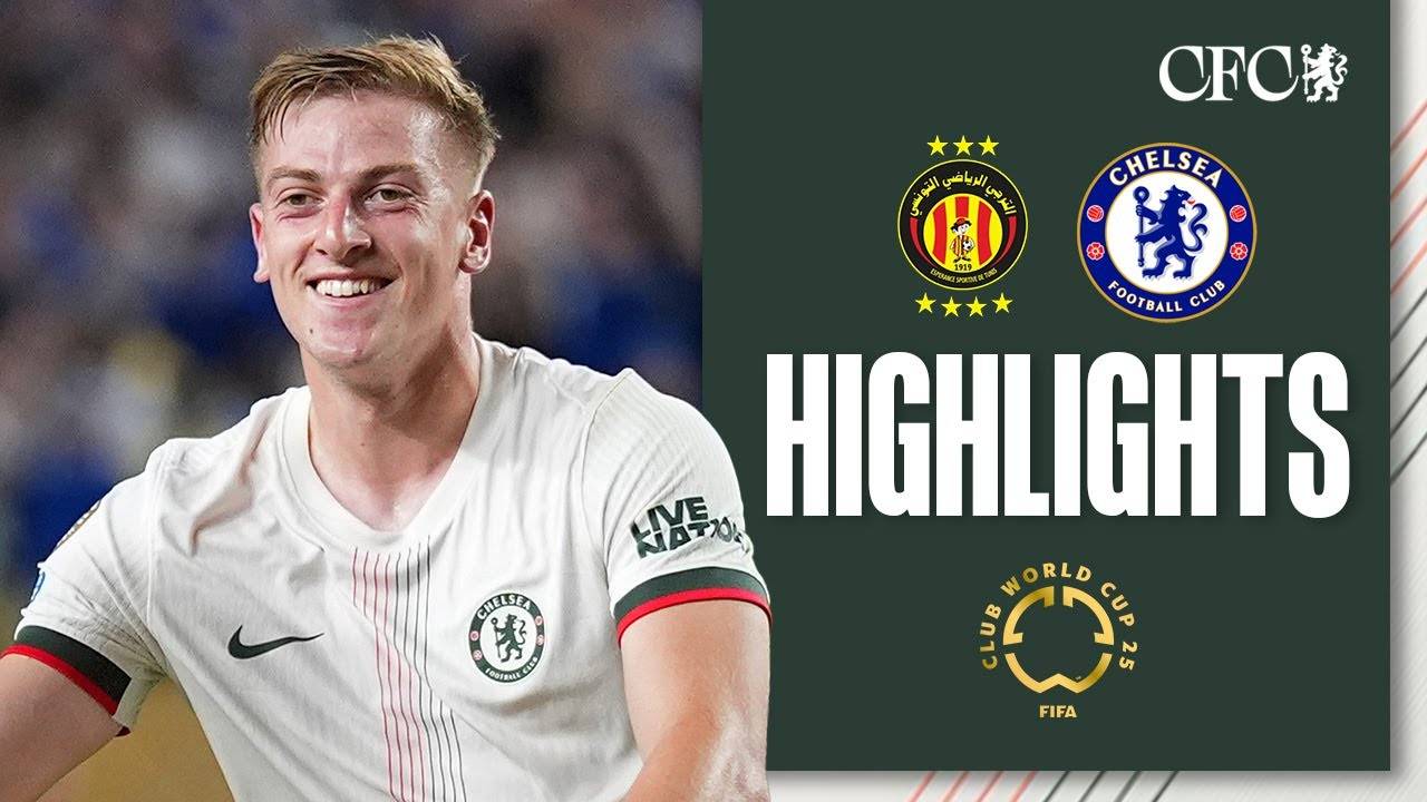 "Тунис" - "Челси" 0:3 | ВЫХОД В ПЛЕЙ-ОФФ!| ОСНОВНЫЕ МОМЕНТЫ - Продолжение | FIFA Club World Cup 2025 смотреть онлайн