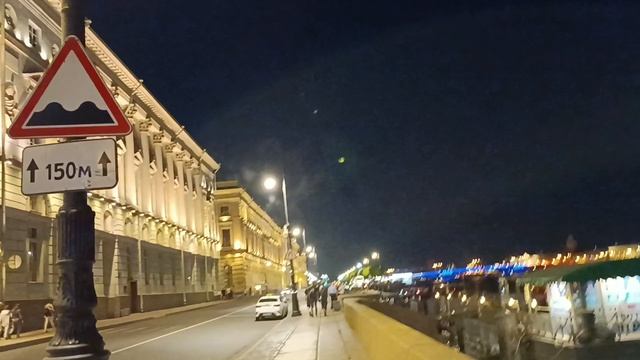 Ночной Питер, набережные смотреть онлайн