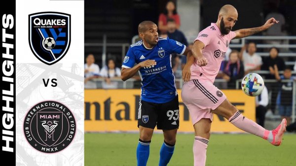 «Сан-Хосе Эртквейкс» — «Интер Майами» | Обзор матча | Full Match Highlights