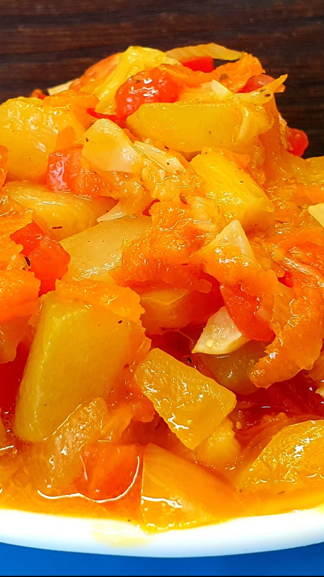 Овощное рагу с кабачками