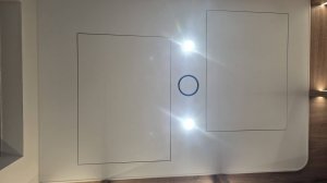 Встроенные в натяжной потолок люки и теневая диффузор решётка Лидер