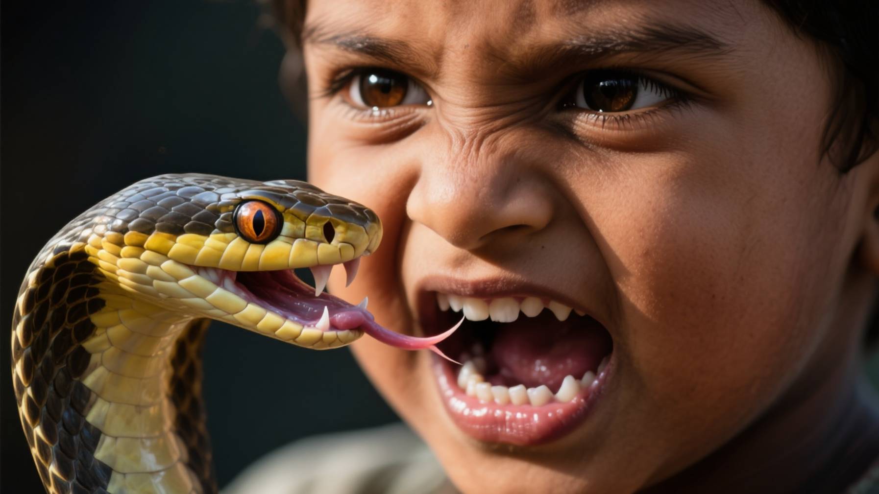 Двухлетний ребенок в Индии сразился с коброй и выжил смотреть онлайн