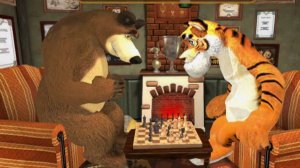 Маша и медведь. Спокойной ночи. мультфильм игра