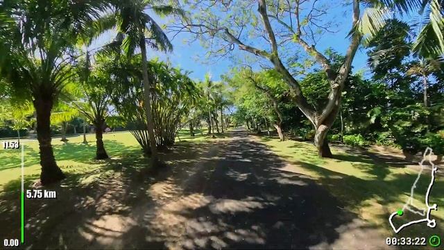 Virtual Running Video for Tredmill with Music in Paradise Bali Island смотреть онлайн