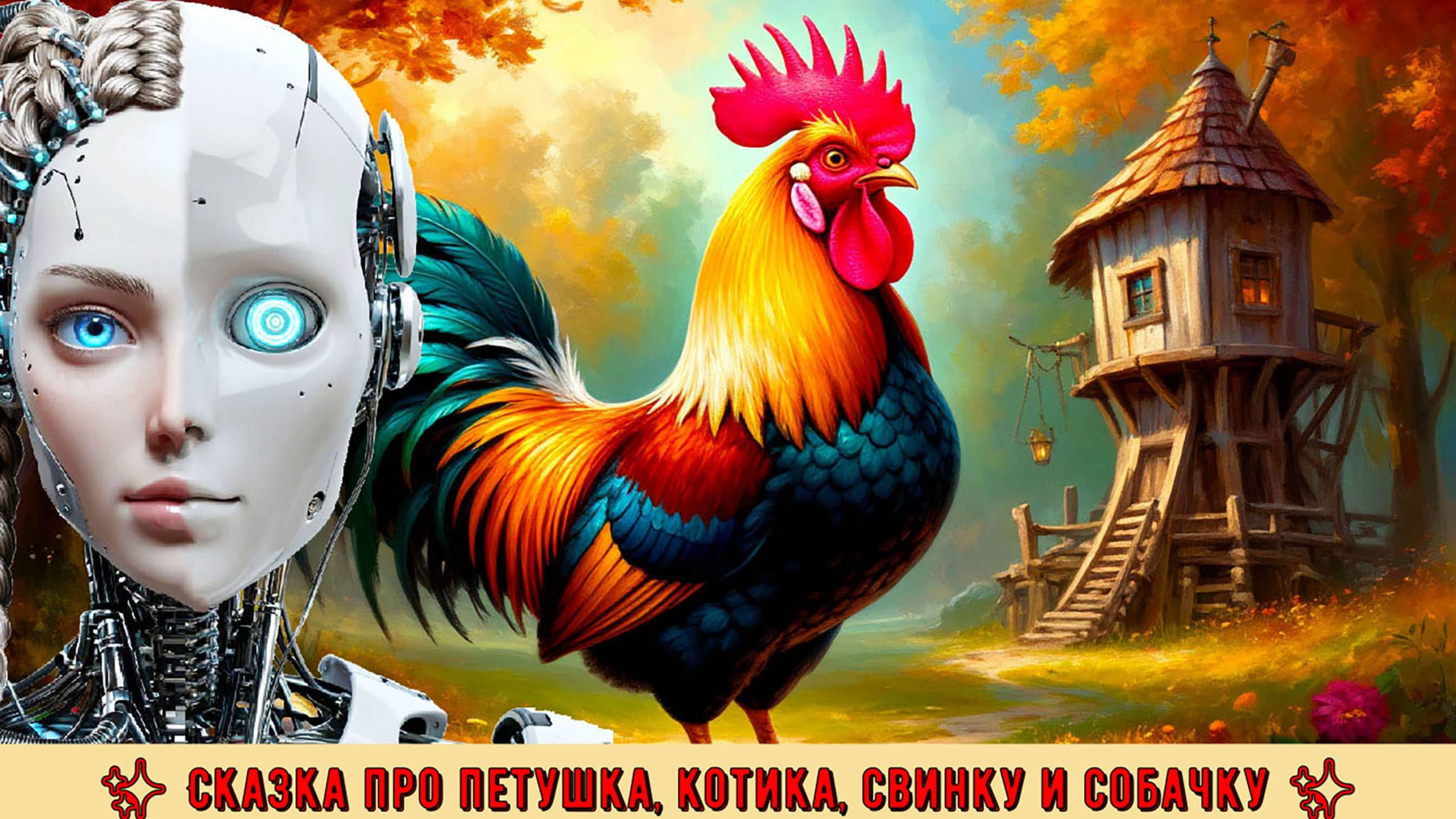 Аудиокниги ✨ Сказка про петушка, котика, свинку и собачку ✨