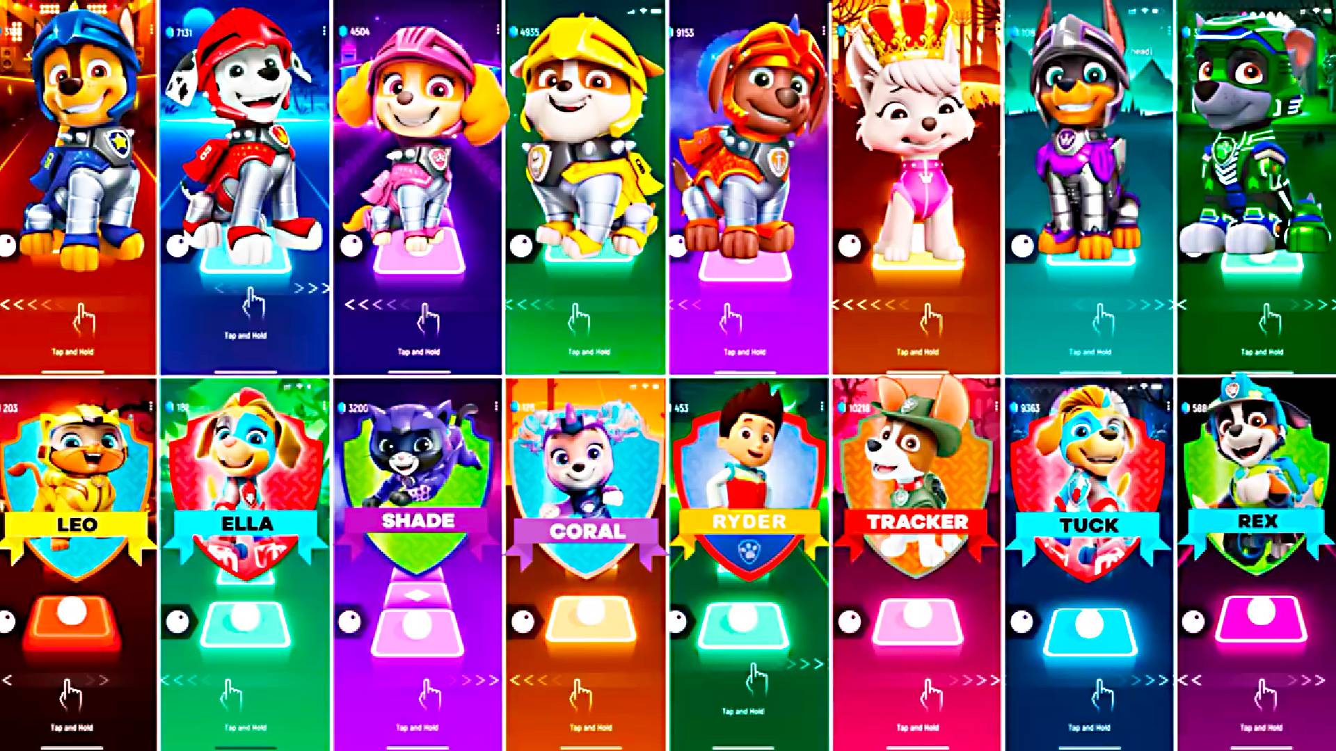 Paw Patrol All Video Megamix CHASE VS MARSHALL VS SKYE VS RUBBLE VS ZUMA VS SWEETIEVS ROCKY смотреть онлайн