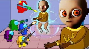 AMONG US  против Малыша в желтом - Among Us vs The Baby In Yellow