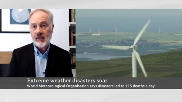 Weather disasters over past five decades 'have increased five-fold' - BBC News