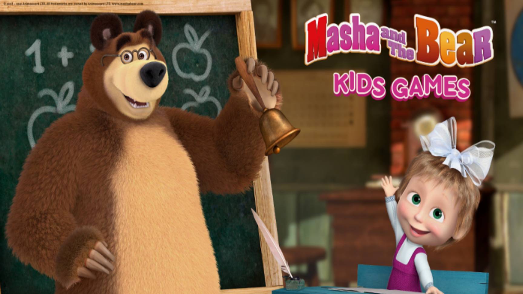 Маша и Медведь: Сборник Обучающих Детских игр (Учим геометрические фигуры) смотреть онлайн