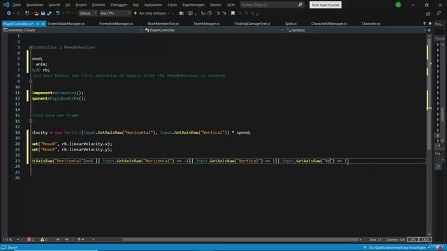 32 - Player Movement script смотреть онлайн