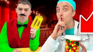 15 Способов Пронести Сладости в Кинотеатр! 2 часть