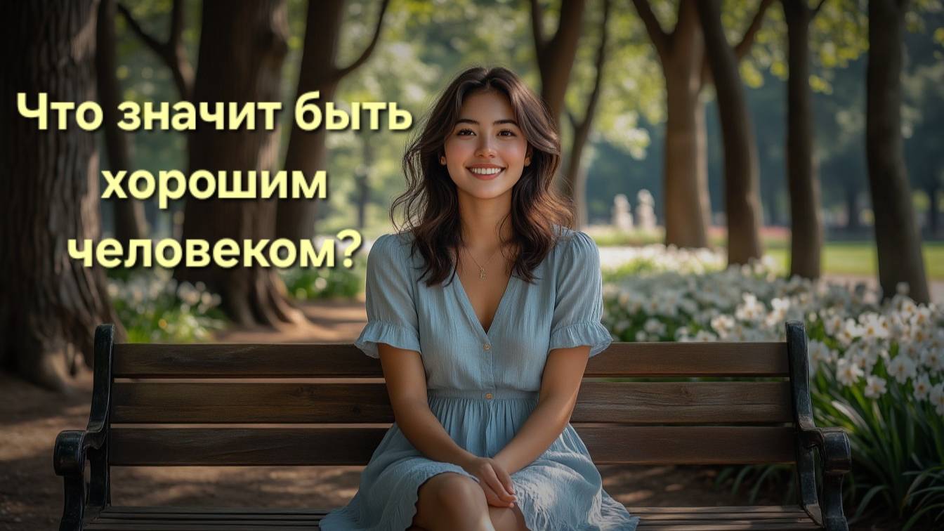 Что значит быть хорошим человеком?
