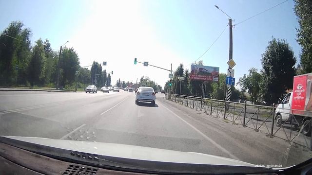 Дневная съёмка видеорегистратора Jomigoo MLS-100 смотреть онлайн