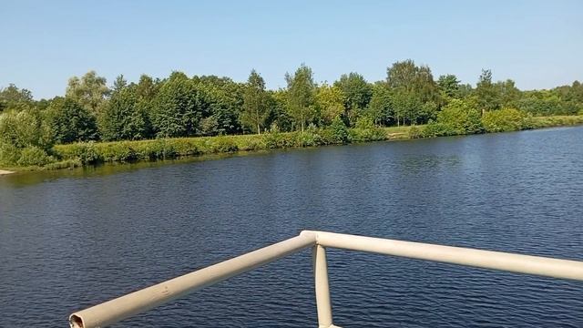 Переправа на пароме.