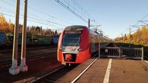 «Ласточка» из Санкт-Петербурга в Выборг отправляется со станции Каннельярви