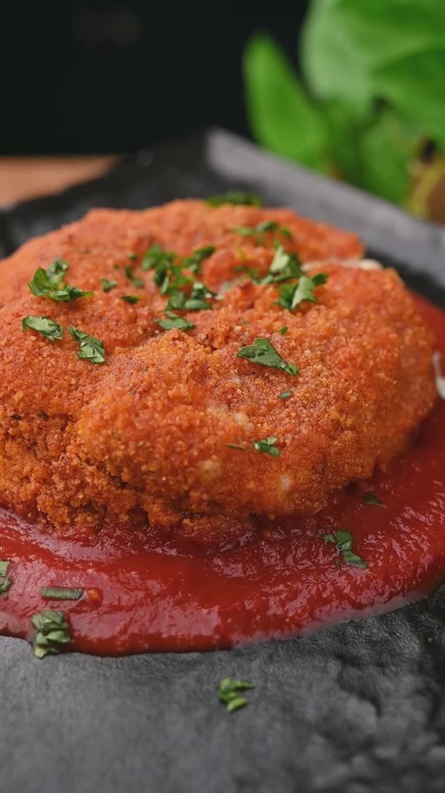 Буратта в панировке