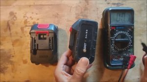 Проверка аккумулятора мини пилы