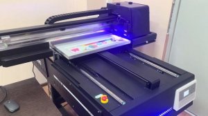 Планшетный УФ принтер FS-6090uv с тремя печатающими головками Epson F1080