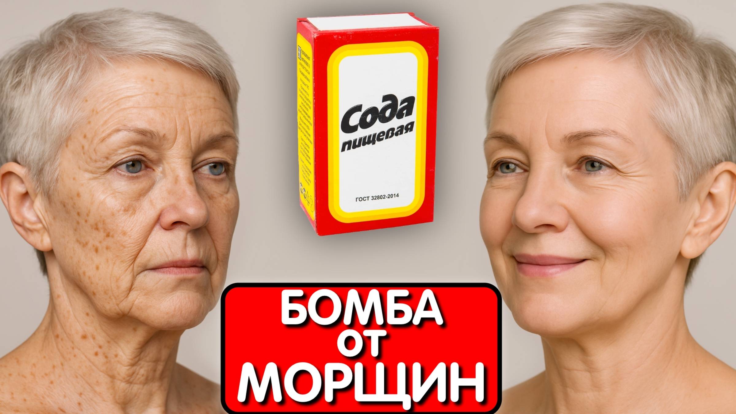 СМЕШАЙТЕ СОДУ и Эта Маска быстро омолодит лицо ДАЖЕ В 70 ЛЕТ! смотреть онлайн