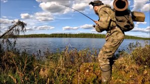 Рыбалка на озере Монстров. Карелия