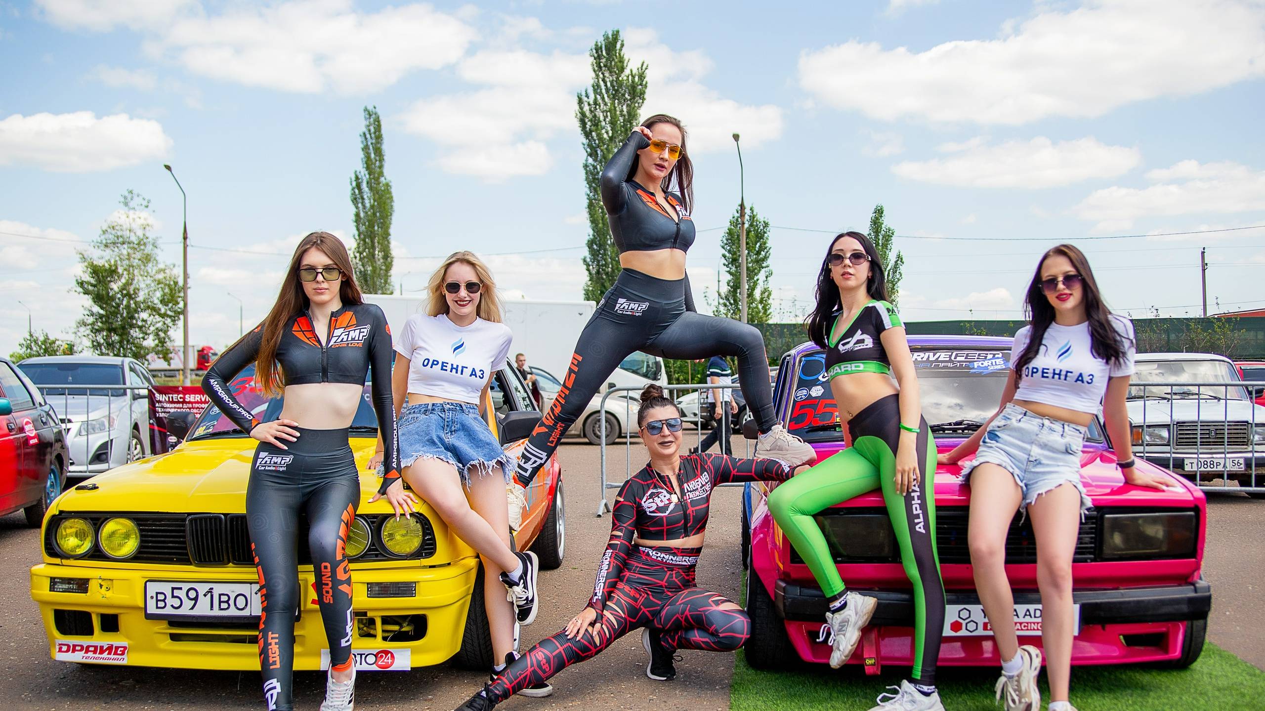 Девушки в  танце GO-GO & Тачки 2025