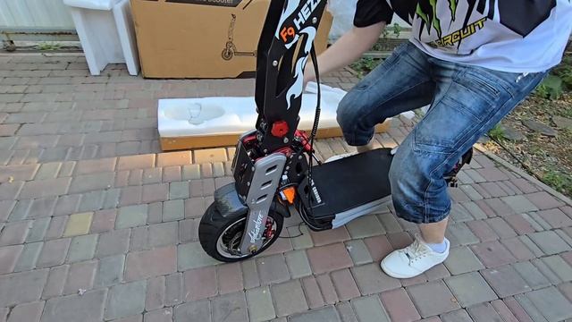 Электросамокат HEZZO F9 60V40Ah 8000W