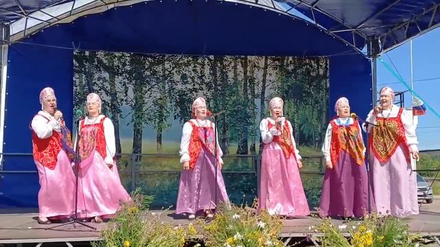 Выступает ансамбль "Сударушка" Лопатинского сельского дома культуры. смотреть онлайн