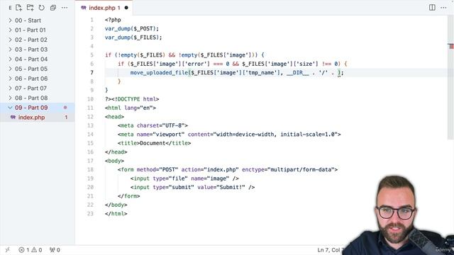 16-11. Upload Files (Part 1) смотреть онлайн