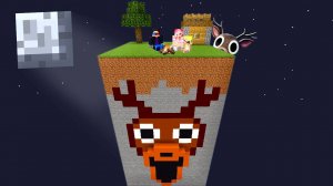 🌲ВЫЖИВАНИЕ НА ЧАНКЕ 99 НОЧЕЙ В ЛЕСУ В МАЙНКРАФТ! ШЕДИ ЛЕСКА И НУБИК MINECRAFT