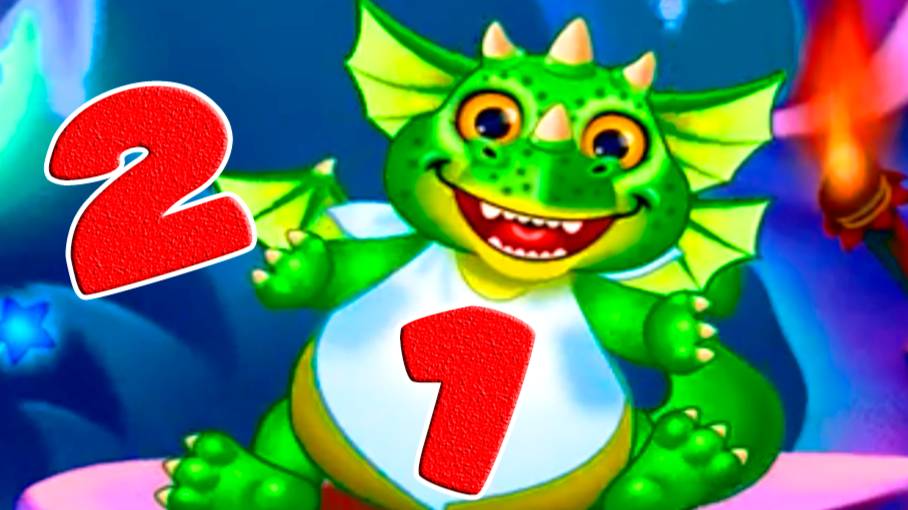 Цифры для детей - Обучающее видео для самых маленьких смотреть онлайн