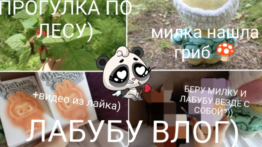 МИНИ ВЛОГ ЛАБУБУ?))) РАСПАКОВКА) +ВИДЕО ИЗ ЛАЙКА )