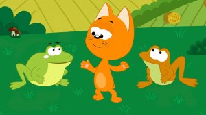 Голодная Лягушка - Котенок Котэ - Учимся считать Песенки для самых маленьких