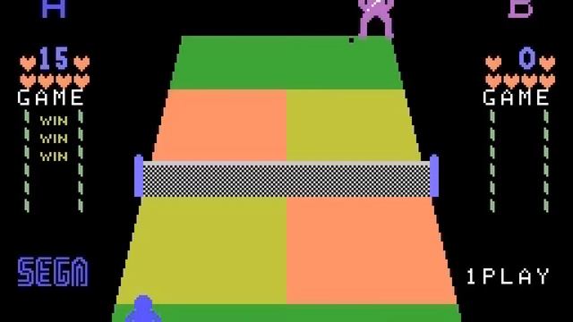 Champion Tennis [Sega SG-1000]