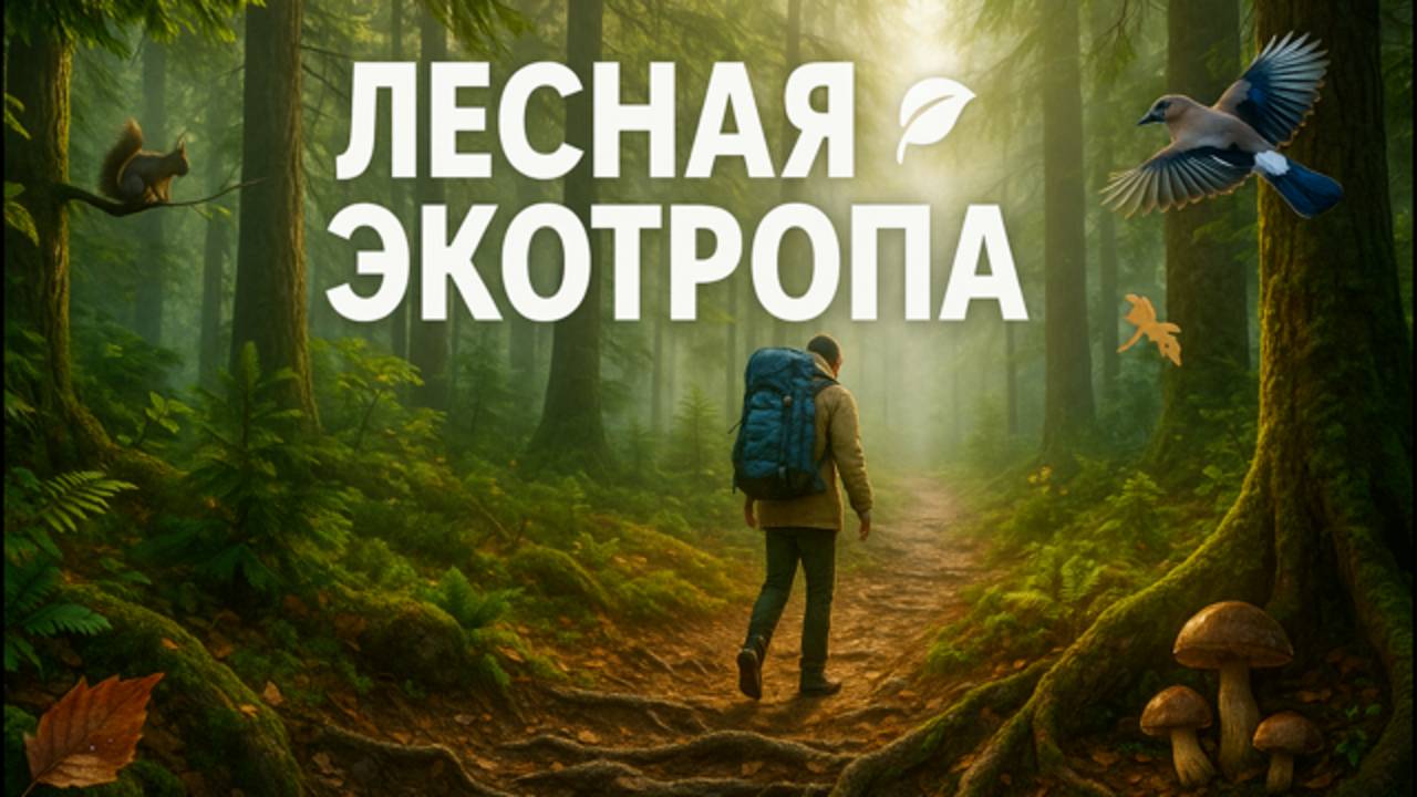 Ленобласть. Экотропа Лесная тропа. Колтушские высоты