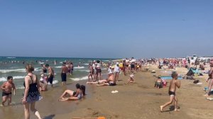 Пляж и море в Витязево — 30 июля 2025