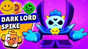 Brawl Stars . Тёмный Лорд Спайк: скин легендарного стрелка