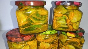 Огурцы по корейски на зиму