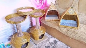 корзины из бумажной лозы