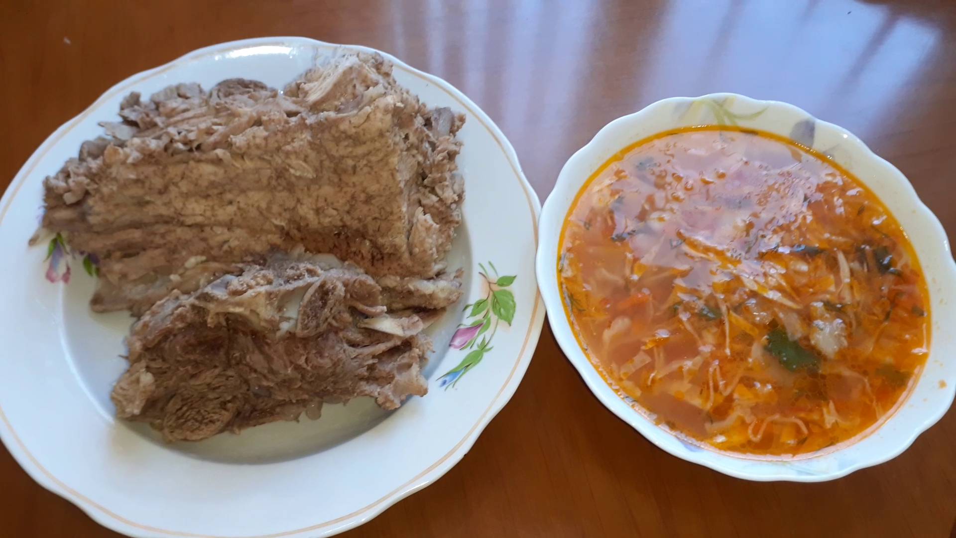 БОРЩ. Рецепт борща из говядины и свинины смотреть онлайн