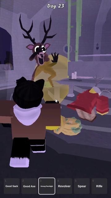 Замок в 99 ночей в лесу Роблокс