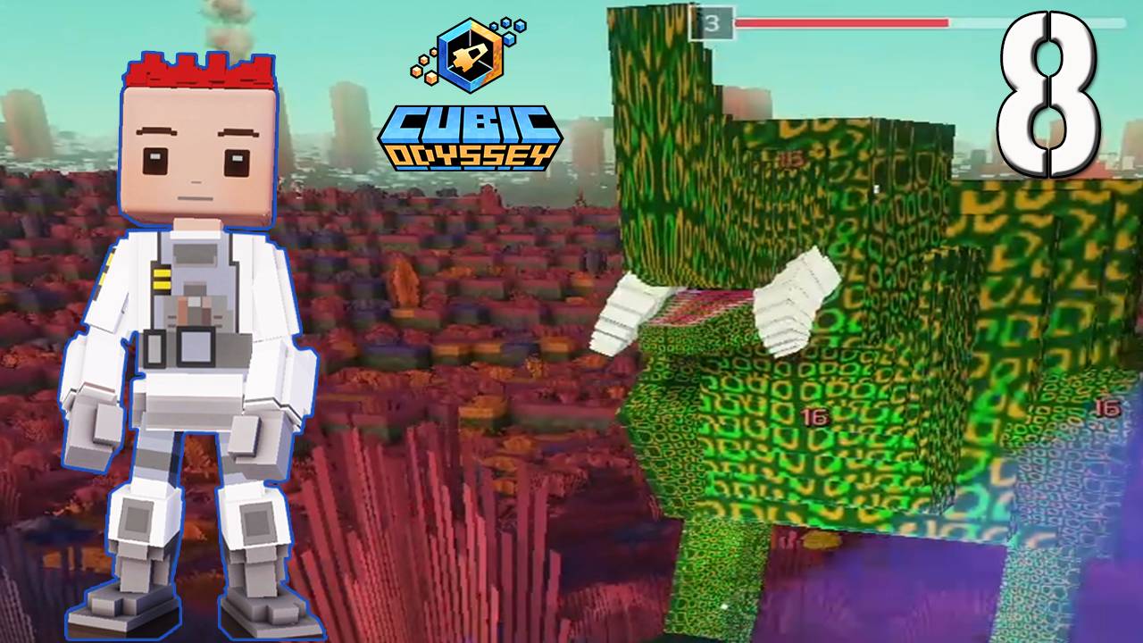 Cubic Odyssey или Minecraft СУПЕР КОТ ВСТРЕТИЛ МАМОНТА ИЗ ЛИСТЬЕВ 🐱 ВЫЖИВАНИЕ #8 смотреть онлайн