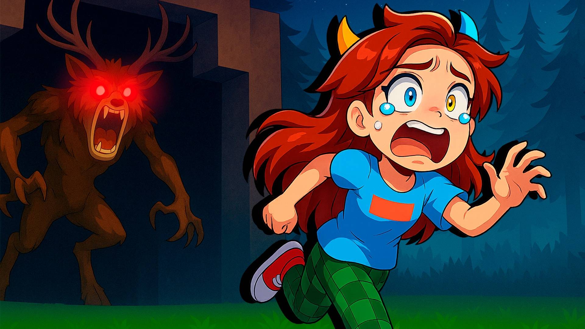 😱99 НОЧЕЙ в ЛЕСУ НО Я НАШЛА ВЫХОД! в 99 Nights in the Forest в Роблокс смотреть онлайн